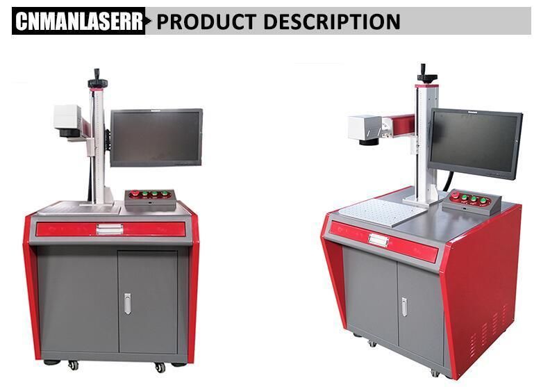 Ipg Raycus 10W 20W Laser Marking Machine for Keyboard Ring Pipe