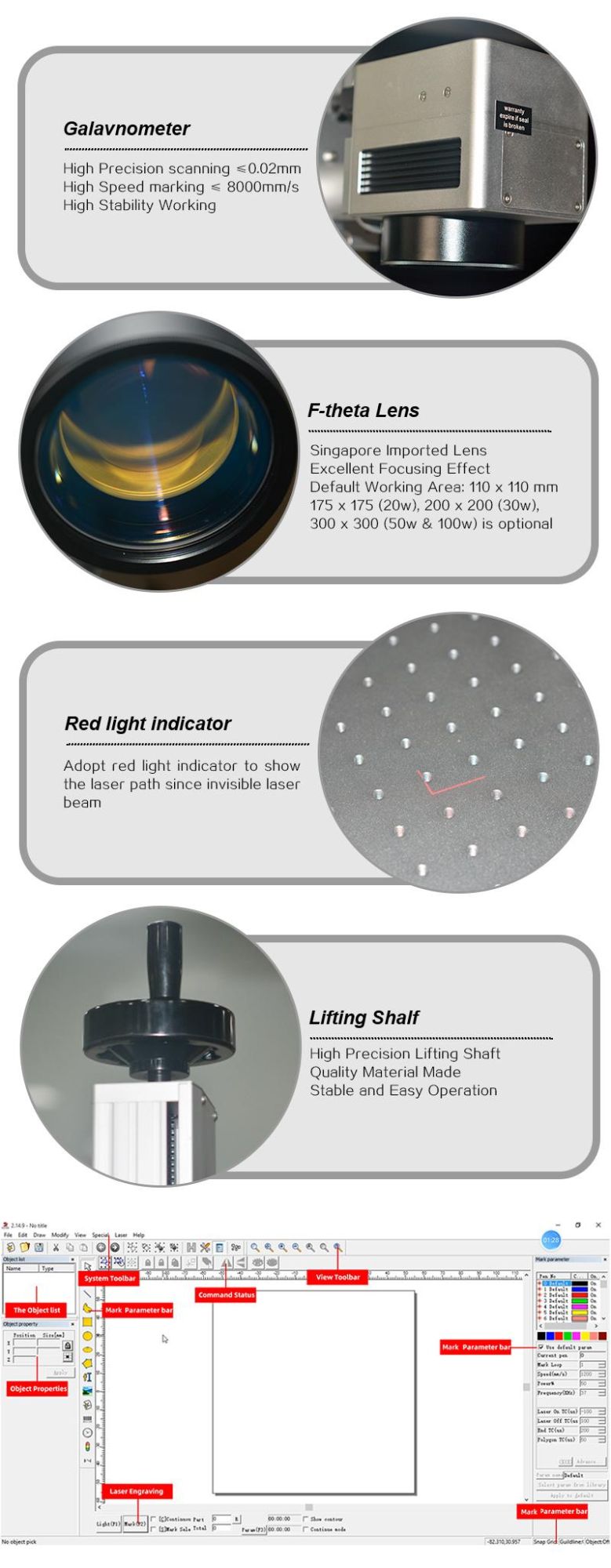 Dog Tag Jewelry Laser Metal Engraving Machine Fiber Laser Marking Machine Price