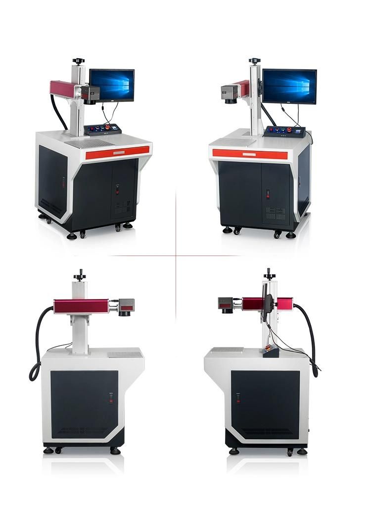 CNC 1064nm 20W/30W/50W Fiber Metal Laser Marking Machine for Engraving Stainless Steel Cup