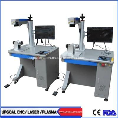 Metal Artware Fiber Laser Marking Engraving Machine 30W