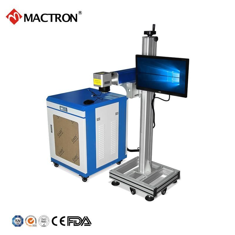 Wholesaler Customized Online Flying Type Fiber Laser Marking Machine for Metals Plastic