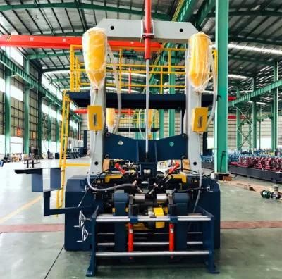H Beam Steel Structure Gantry Type Submerged Arc Welding Straitening Assemble Machine