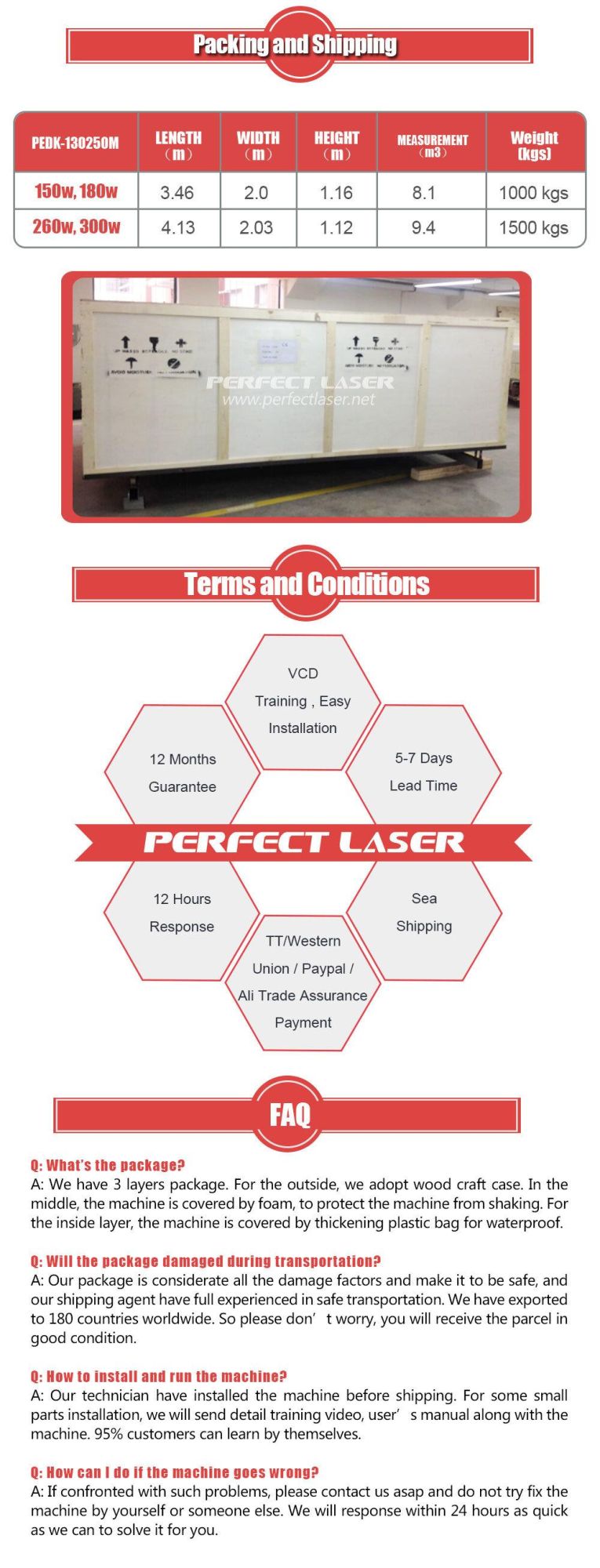 260W 300W CO2 Mixed Laser Engraving Cutting Machine