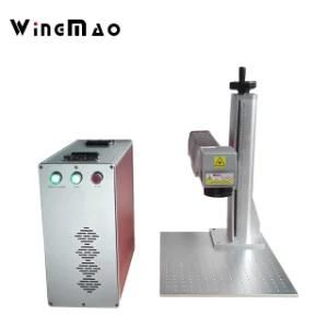 10W 20W 30W Mopa Fiber Laser Marking Engraving Machine for Spare Parts