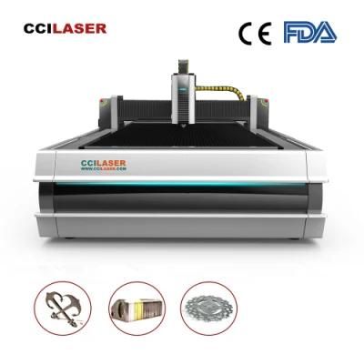Cci Laser-Cheap High Quality CNC Steel Tube and Plate Fiber Laser Cutting Machine Price for Metal with Ipg Raycus 500W 1000W