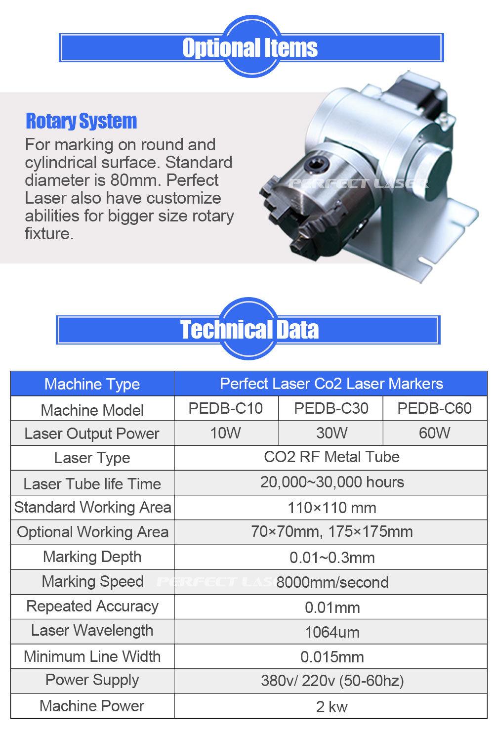 CO2 Date Number Laser Marking Machine for Plastic Water Bottles