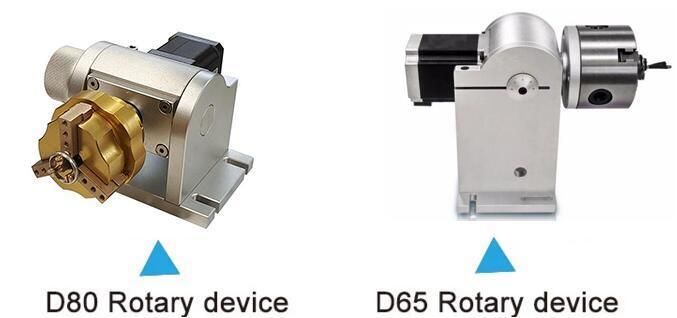 30W 50W Auto-Focus Sealed Laser Marking Machine with Rotary Devices