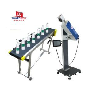 Flying Online CO2 Laser Date Coder for Pet Bottles Marking Machine Coding Machine