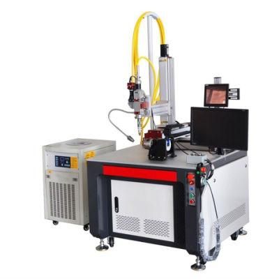 Hot Sale 1000 Watt Four Axis Linkage Metal Fiber Laser Welding Machine, Can Weld Stainless Steel