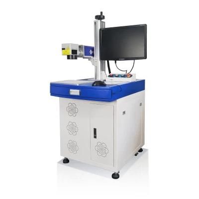 High-Speed Metal Plastic PVC Sheet Engraving 20W Fiber Laser Marking Machine