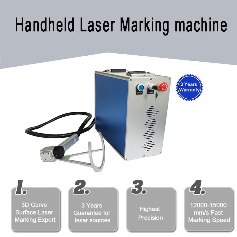 Handheld Fiber Laser Marker Printing Marking Machine for Bearing Metal Marking