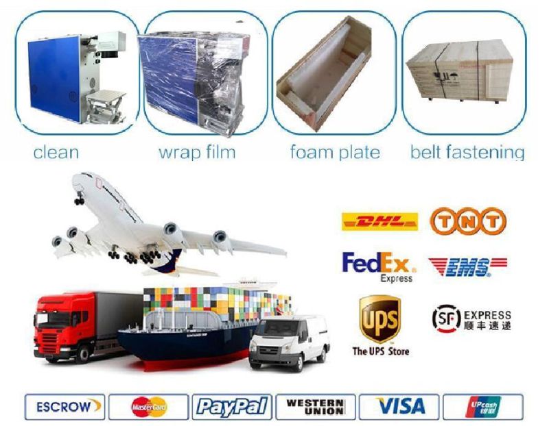 Portable Type 20W 30W Logo Date Fiber Laser Marking Equipment