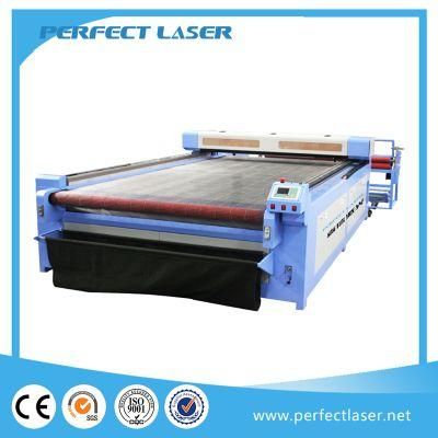150W 180W Auto Feeding Fabric CO2 Laser Cutting Machine