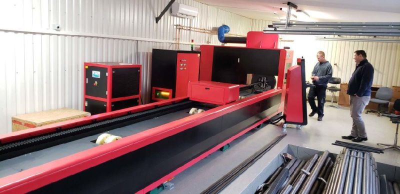 6m Pipe/Tube Metal Cutting Machine Fiber Laser Cutting and Engraving Machine