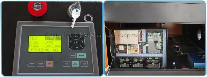 Economic 1390 Size Metal and Non Metal CO2 Laser Cutting Machine