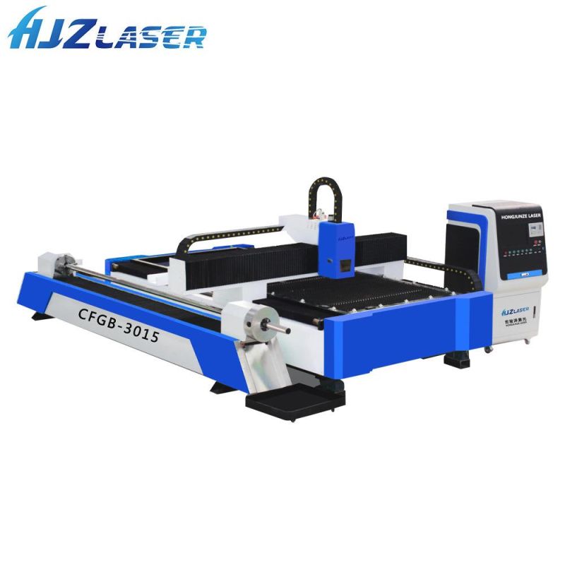 Sheets / Tubes / Pipes Cutting 500W 1000W Fiber Laser Cutter Machine in China CNC