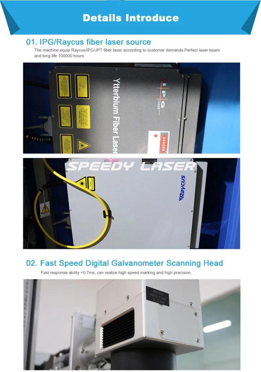 Raycus30W 50W Metal Logo Laser Marking Machine for Metal