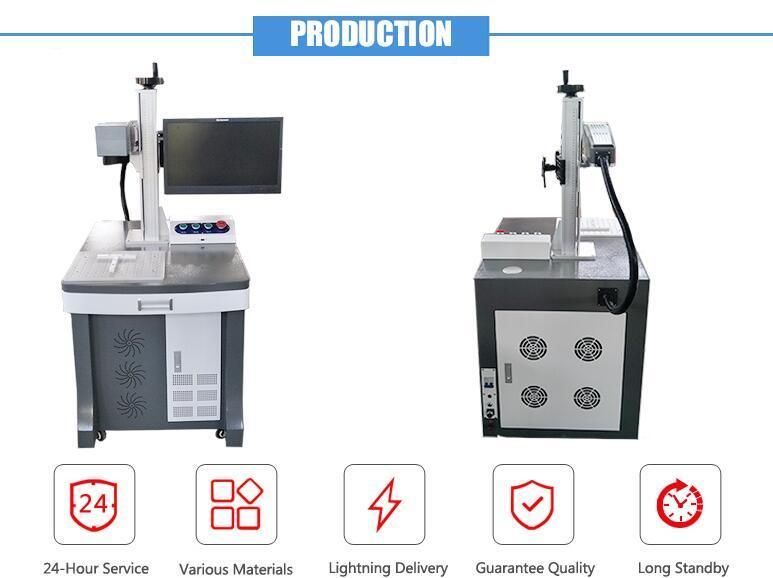 Ce SGS Certificates Metal Part 30W Fiber Laser Marking Machine