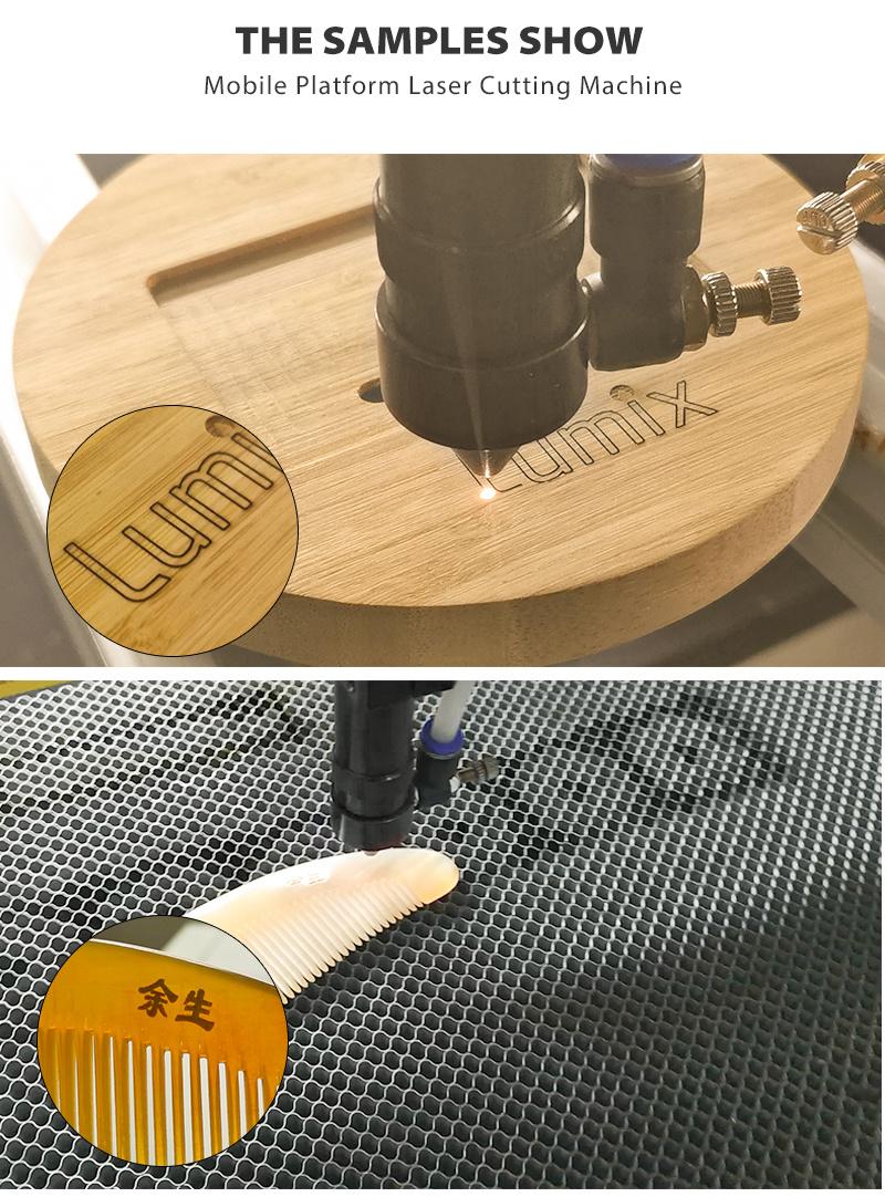 Wood Acrylic PVC Crystal CNC Laser Cutter Engraver
