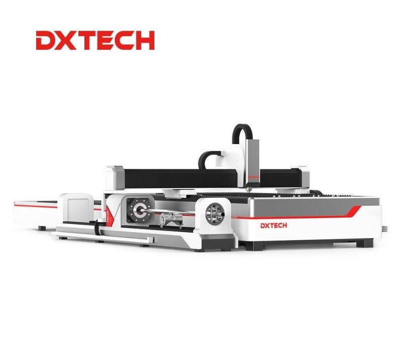 Metal Factory Direct 4000W for Tube and Sheet Use Fiber CNC Laser Cutting Machine for Multiple Metal Pipe and Sheet