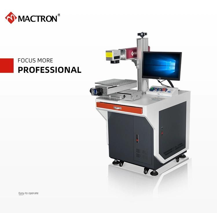 Fiber Laser Marking Machine with Xy Axis Mobile Platform