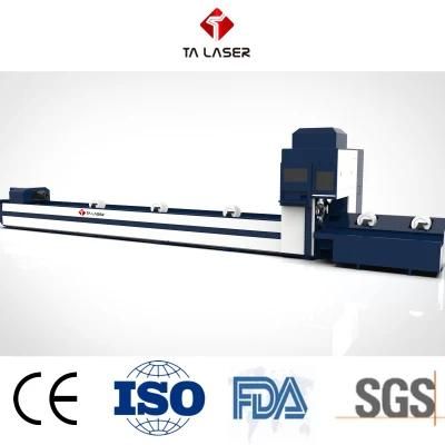 CNC Manufacturing Professional Fiber Laser Cutting Machine for Metal Steel Tube Pipe of CS/Ss/Al/Copper