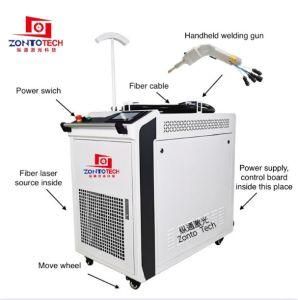 Hand-Held Fiber Laser Welding Machine for Aluminum Copper Stainless Steel