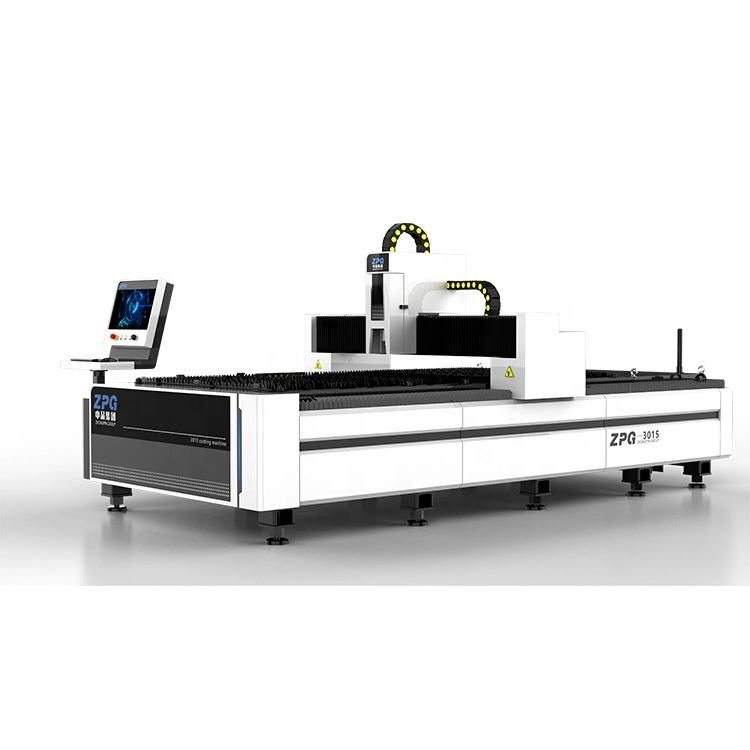 China Jinan Zpg CNC Fiber Laser Cutting Machine Sheet Metal with Stability Strongly One Belt and One Road