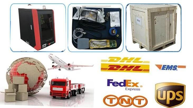 20W Closed Type Mini Laser Marking Machine with Max Sources