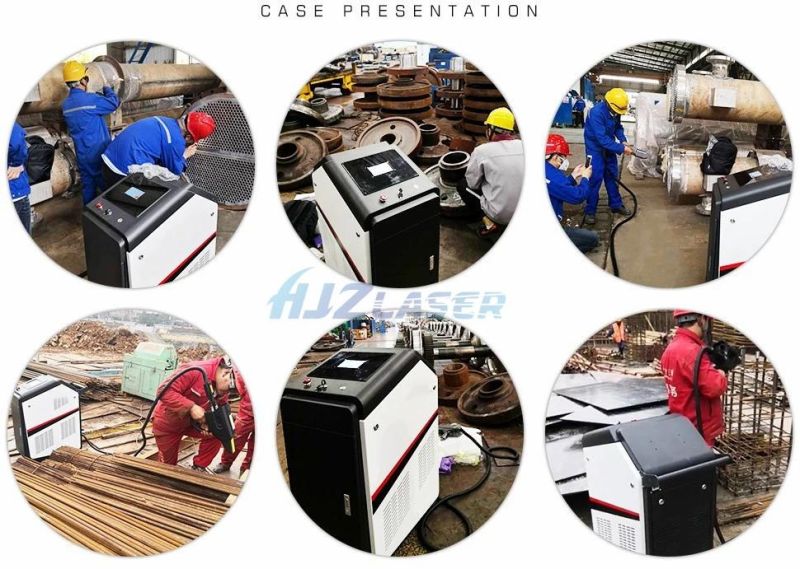 50W 100W Luggage Type Laser Cleaning Machine for Rust Cleaning