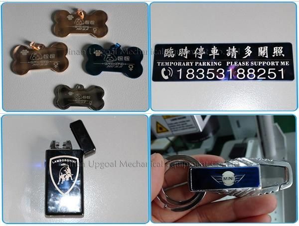 Metal Artware Fiber Laser Marking Engraving Machine 30W