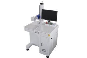 Desktop Raycus Fiebr Laser Marking Machine for Handicrafts Home Use DIY Gifts