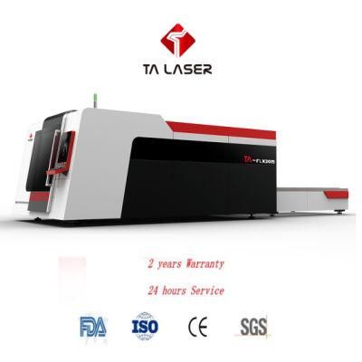 3000W Fiber Laser Cutting Machine for 1mm, 2mm, 3mm, 6mm, 10mm, 20mm, 22mm Carbon Steel Cutting