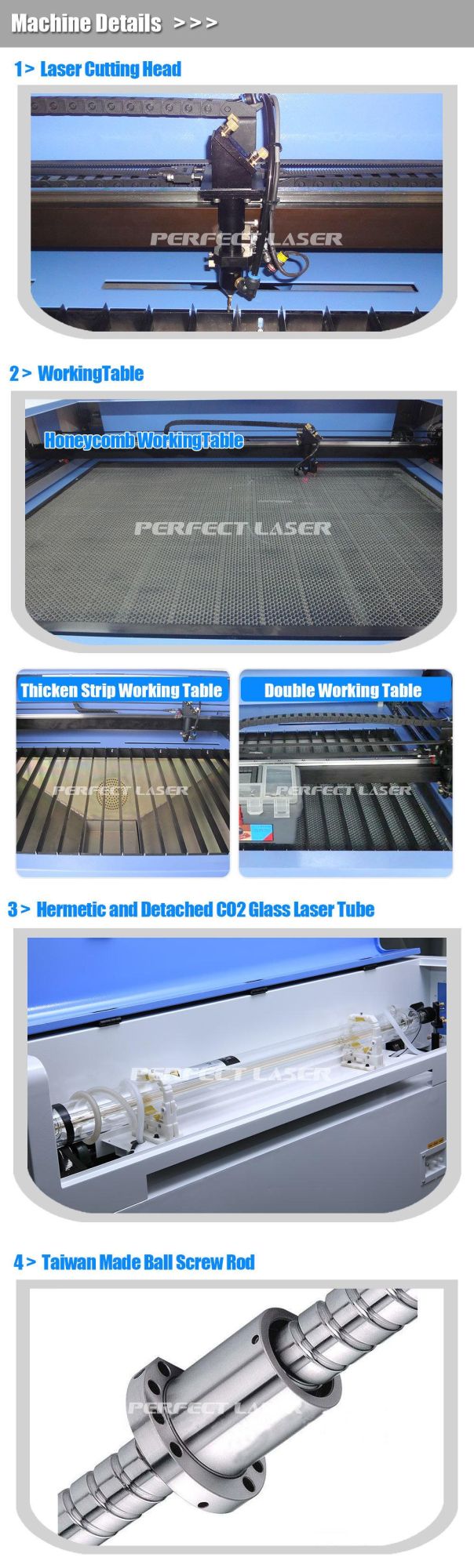 CO2 Laser Machine Acrylic / Plastic / Wood / PVC Board / Leather Laser Cutting Engraving Machine
