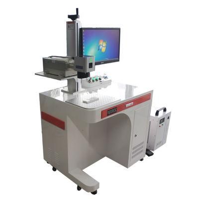 Water Cooling 3W 5W Jpt Glass Cup Bottle Metal UV Fiber Laser Engraving Marking Machine for Glass