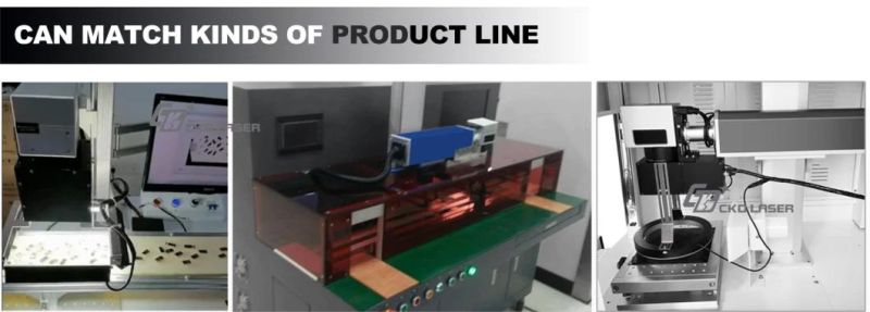 Vision Location Automatically Position Laser Logo Printing Machine for Number Name Plate Bottle Phone Case Small Component