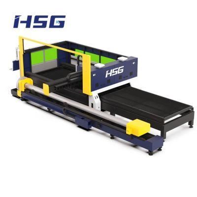 1500 Watt 6000 Watt CNC Sheet Metal Fiber Laser Cutting Machine with Tube Cutting Equipment Price Autofocus Accuracy 0.01mm