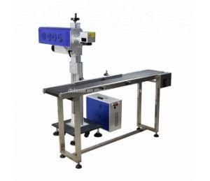 Wooden Leather Glass Bottle Logo Engraving Printing CO2 Laser Marking Machine