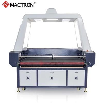Auto Feeding Fabric CCD Camera Scanning Laser Cutting Machine for Textile, Leather, Toys