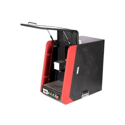 Software Ezcad Raycus Fiber Laser Marking Machine 20W with Camera