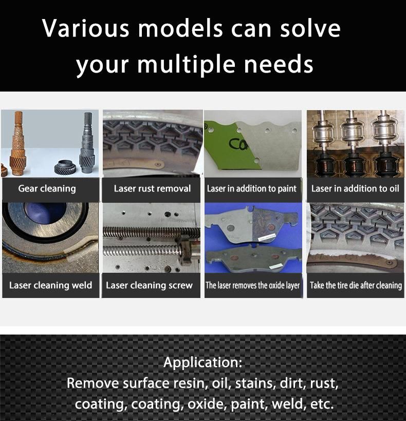 Continuous Laser Cleaner to Clean Metal Oil Paint Rust