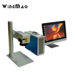 Small Metal Fiber Laser Marking Engraving Machine