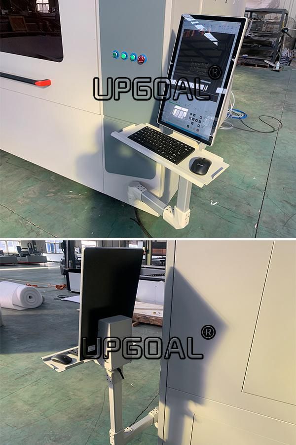 Small Enclosed 130*900mm Fiber Laser Cutting Machine 1500W