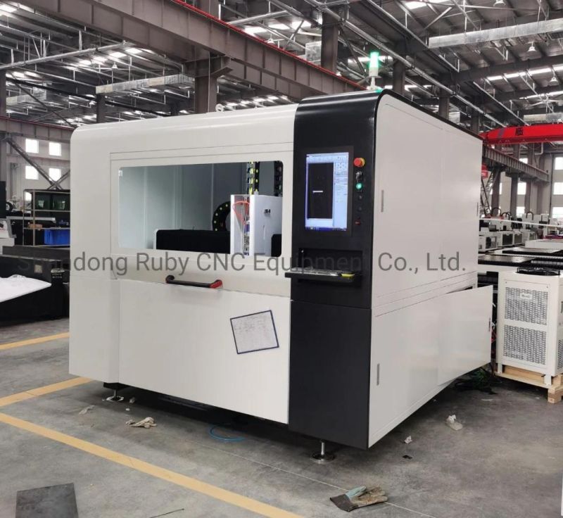 Small Size Fiber Metal Steel Aluminum Copper Laser Cutting Machine 1300*900mm