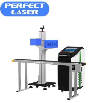 Expiry Date Code Plastic CO2 Laser Printing Marking Machine