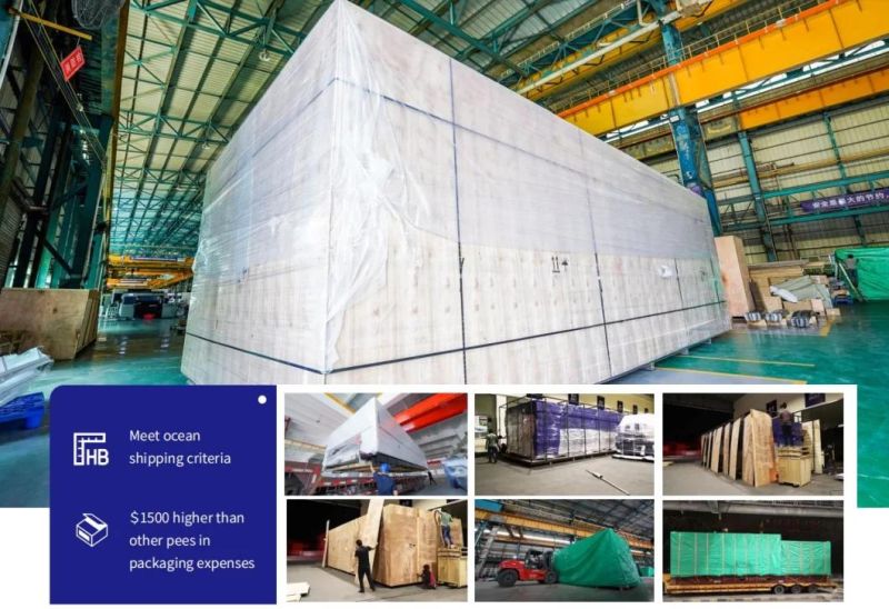 Hsg Ipg 12kw 20kw Fiber Laser Cutting Machine for High Power Cutting Stainless Steel 3000*1500mm Cutting Area Hsg Control System