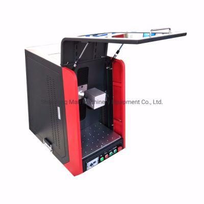 20/30/50W Air Cooling Mobile Laser Marking Machine for Metal