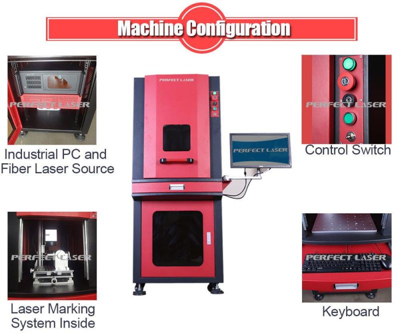 High Precision Fiber Laser CNC Laser Etching Marking Ceramic Machine