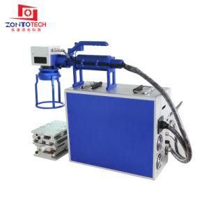 20W 30W Portable Handheld Fiber Laser Marking Machine for Metal Logo Printing