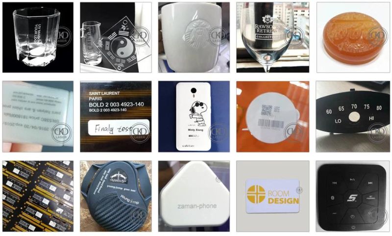 UV Laser Engraving Marking Machinery for Plastic Black Mark Smoothly
